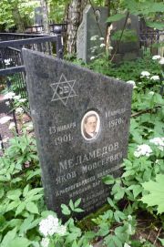 Меламед Яков Моисеевич, Москва, Востряковское кладбище